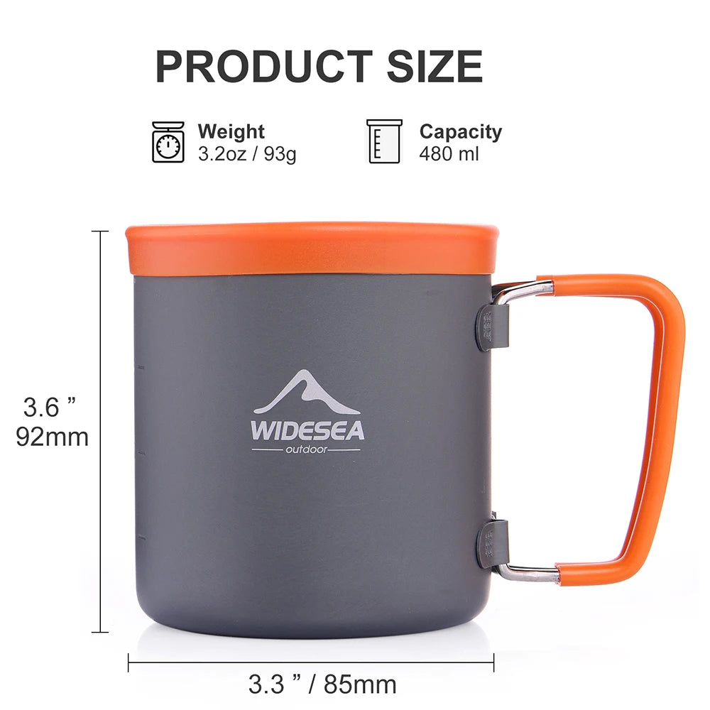 Camping Aluminum Outdoor Mug