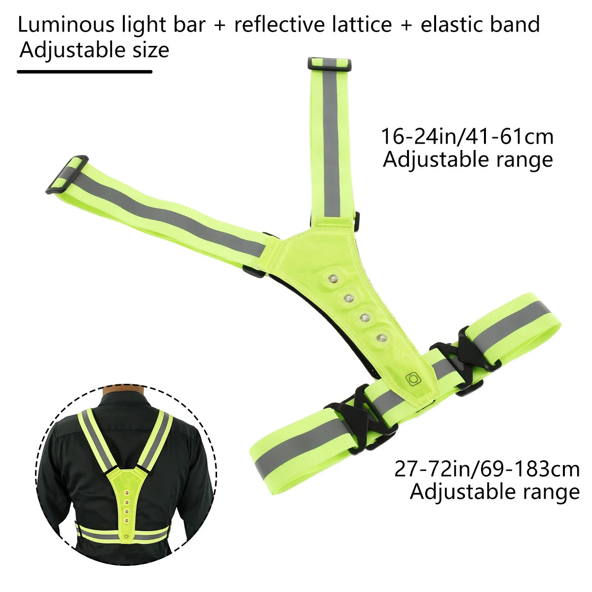 LED Reflective Night Outdoor Sports Gear