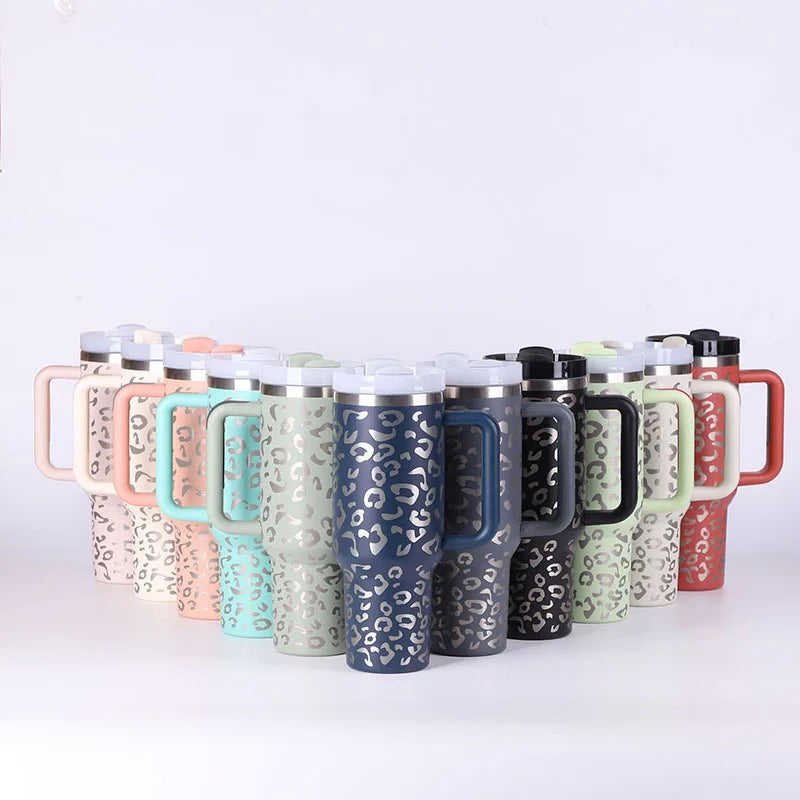 Tumbler Straw Insulation Water Bottle