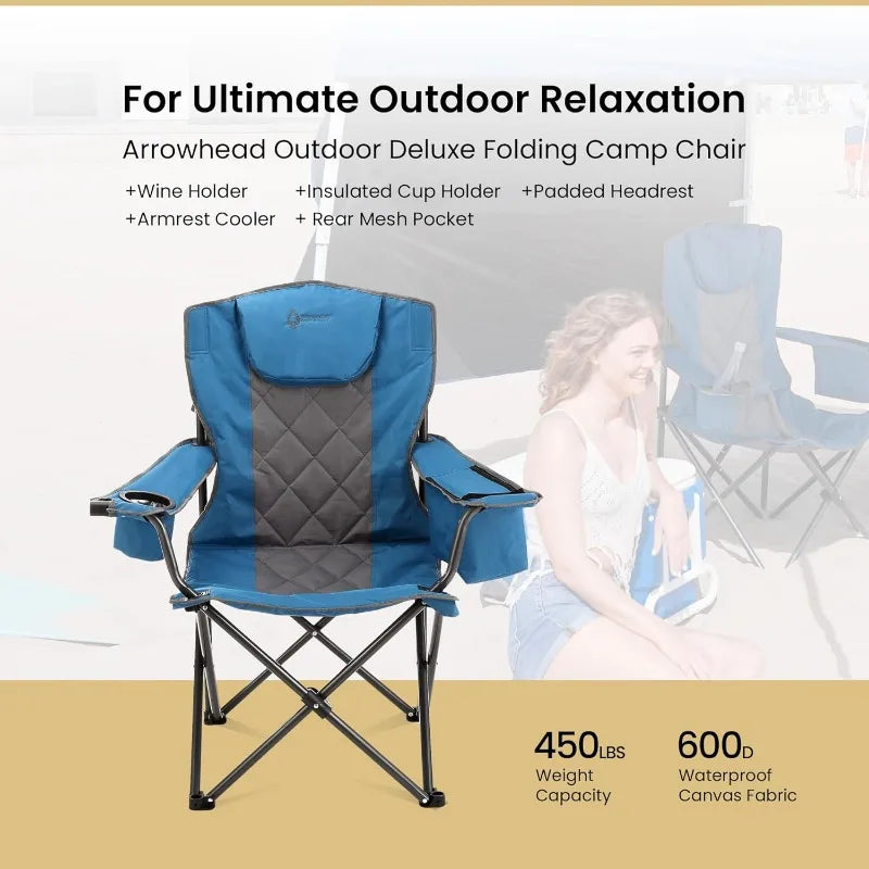 Portable folding chair