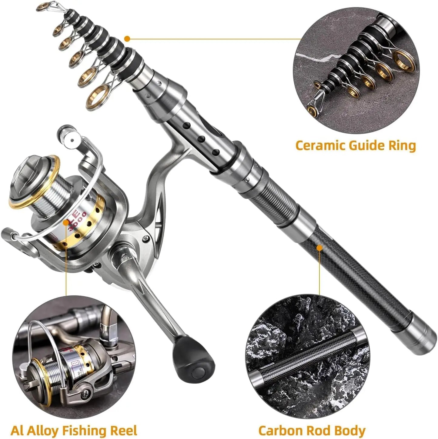 Fishing Pole Combo Set