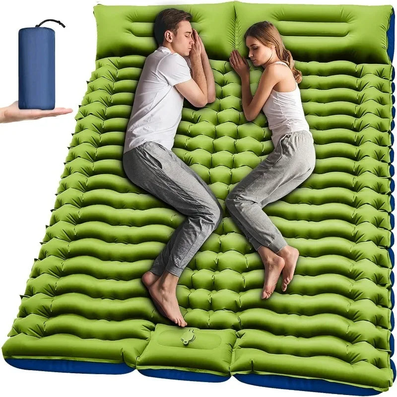 Double Sleeping Pad Self Inflating Extra-Thick