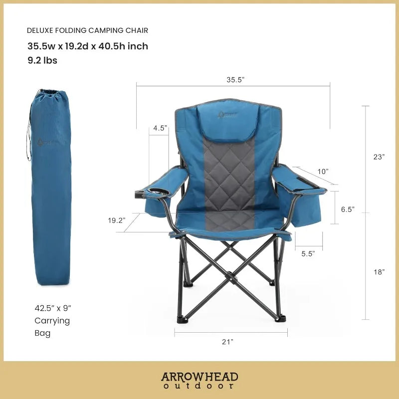 Portable folding chair