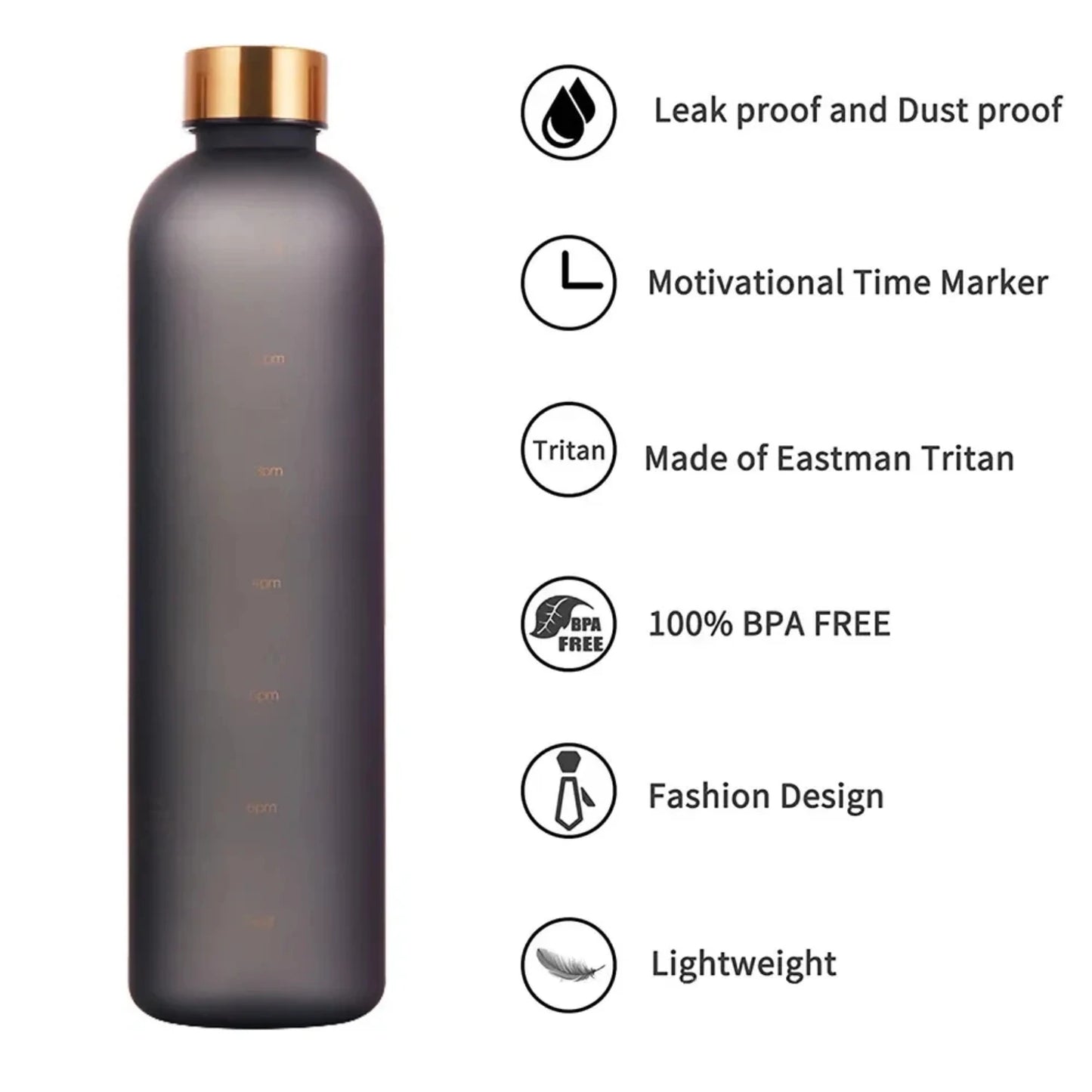 Leakproof Water Bottle Fitness Outdoor