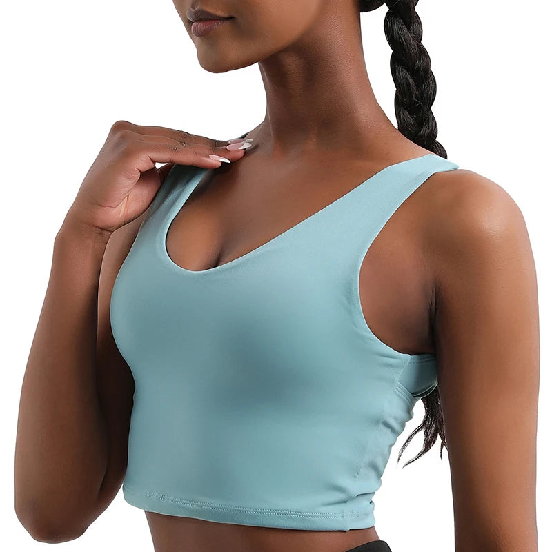 Sports Bra Fixed Cups