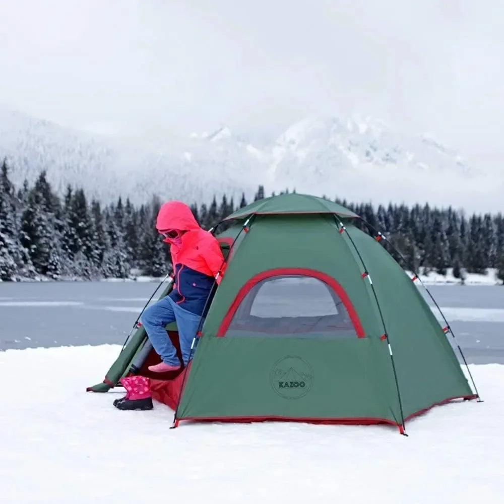 Outdoor Camping Tent 2/4 Person Waterproof Easy Setup