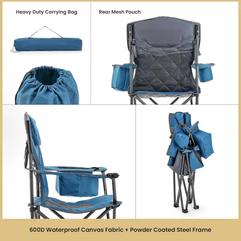 Portable folding chair