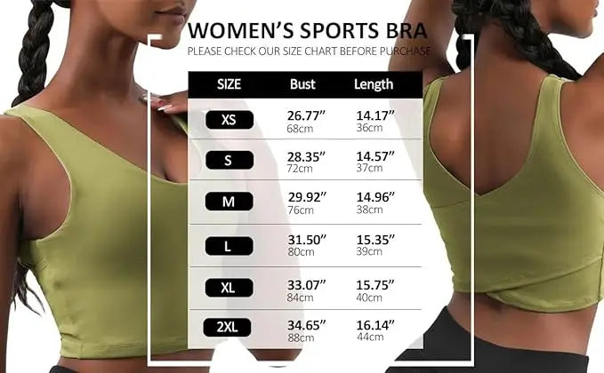 Sports Bra Fixed Cups