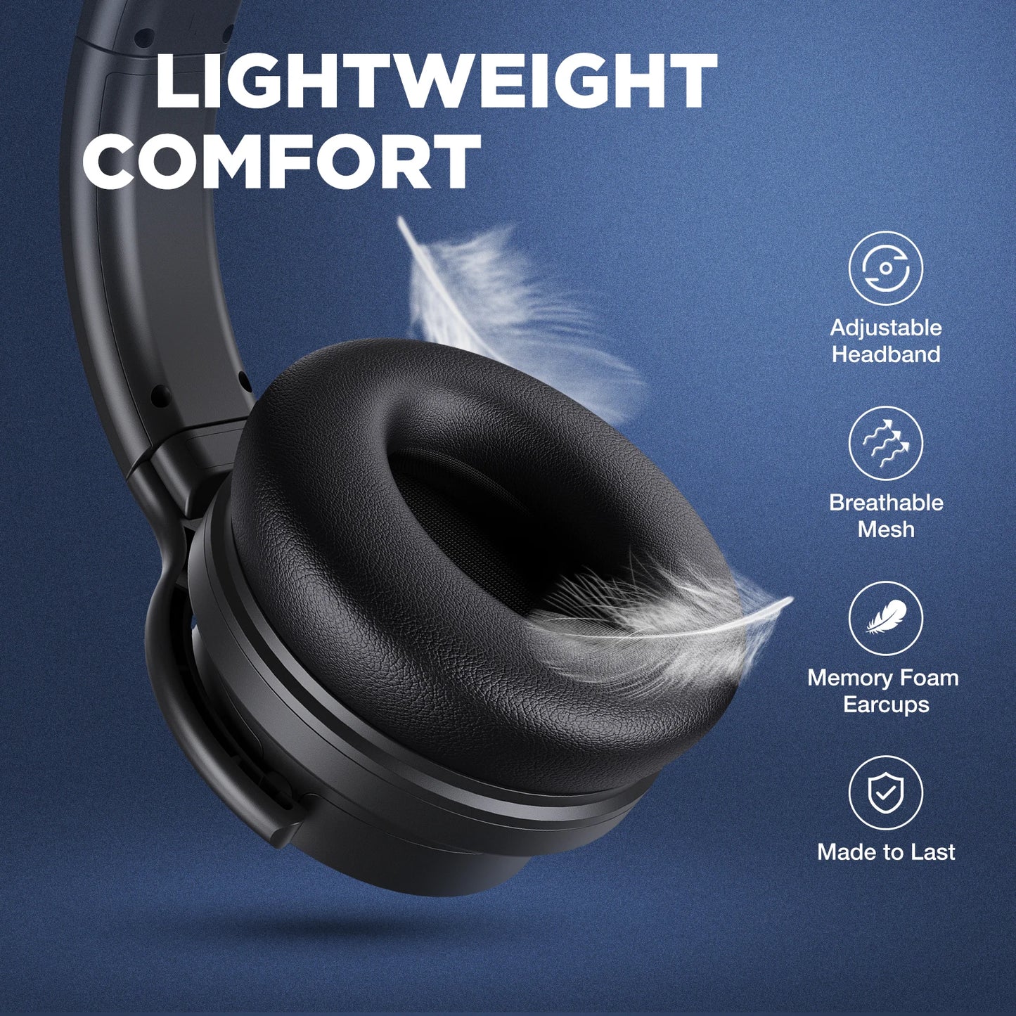 Wireless Bluetooth Deep Bass Headphones