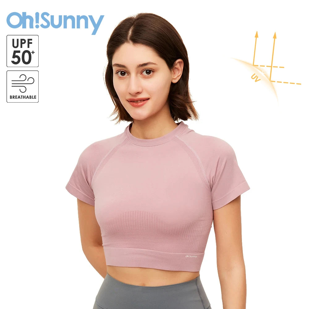 Crop Top Gym T-Shirt