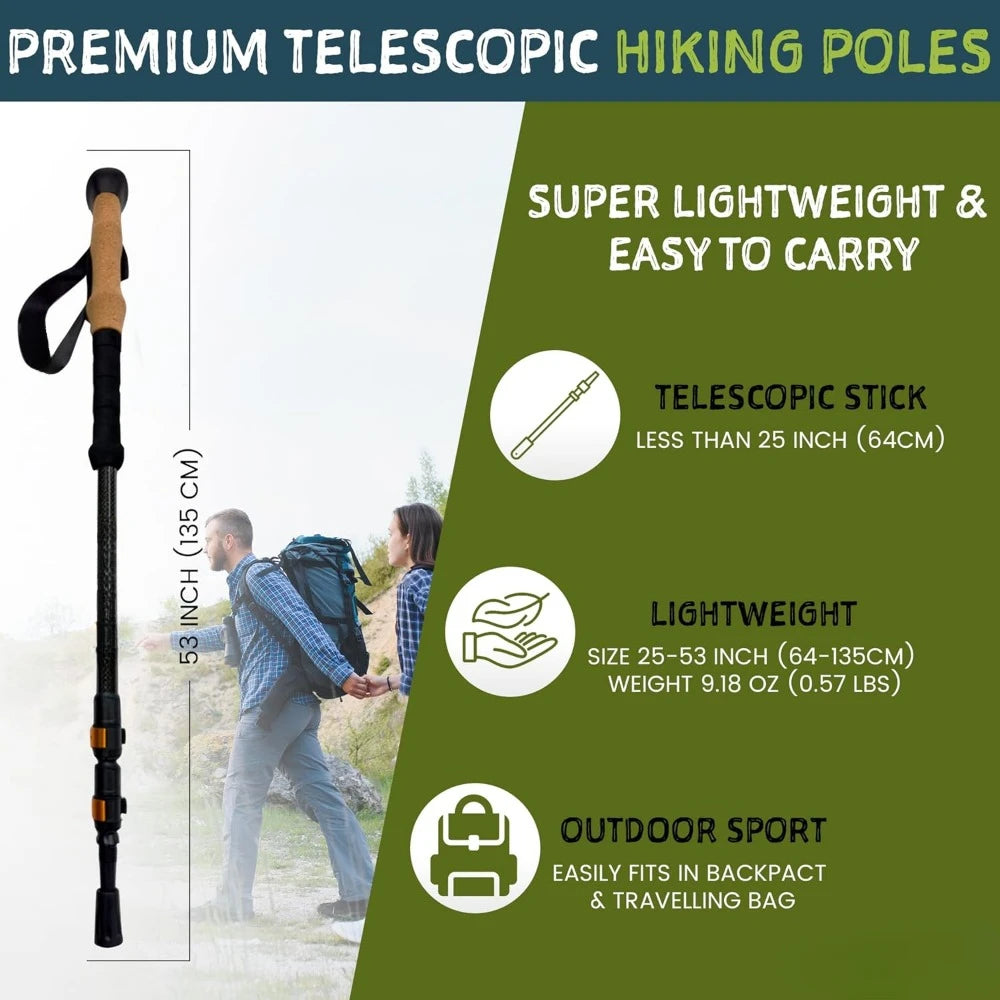 Adjustable Hiking Sticks