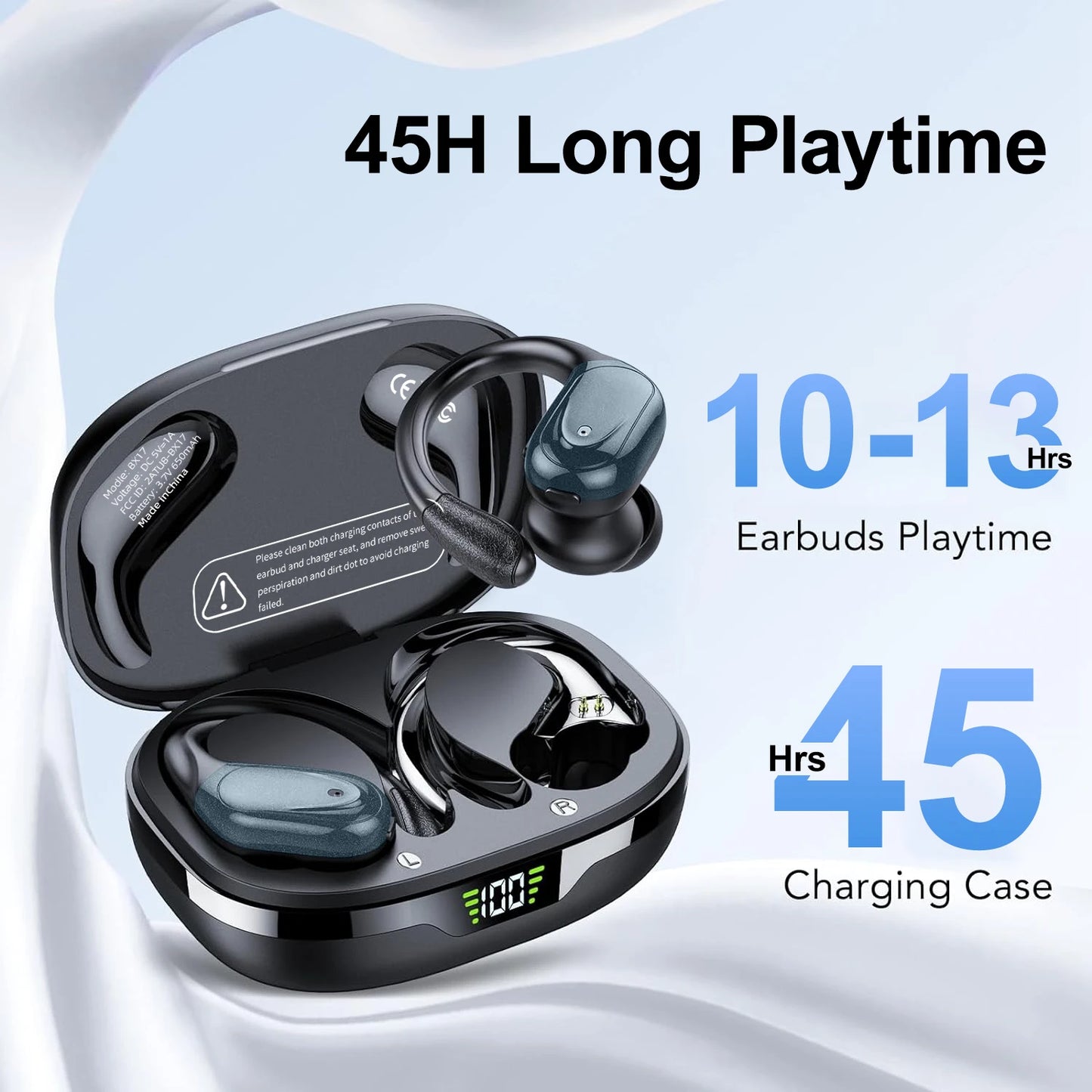 Wireless Earbuds With Ear hooks