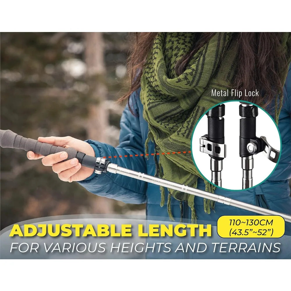 Lightweight Hiking Sticks