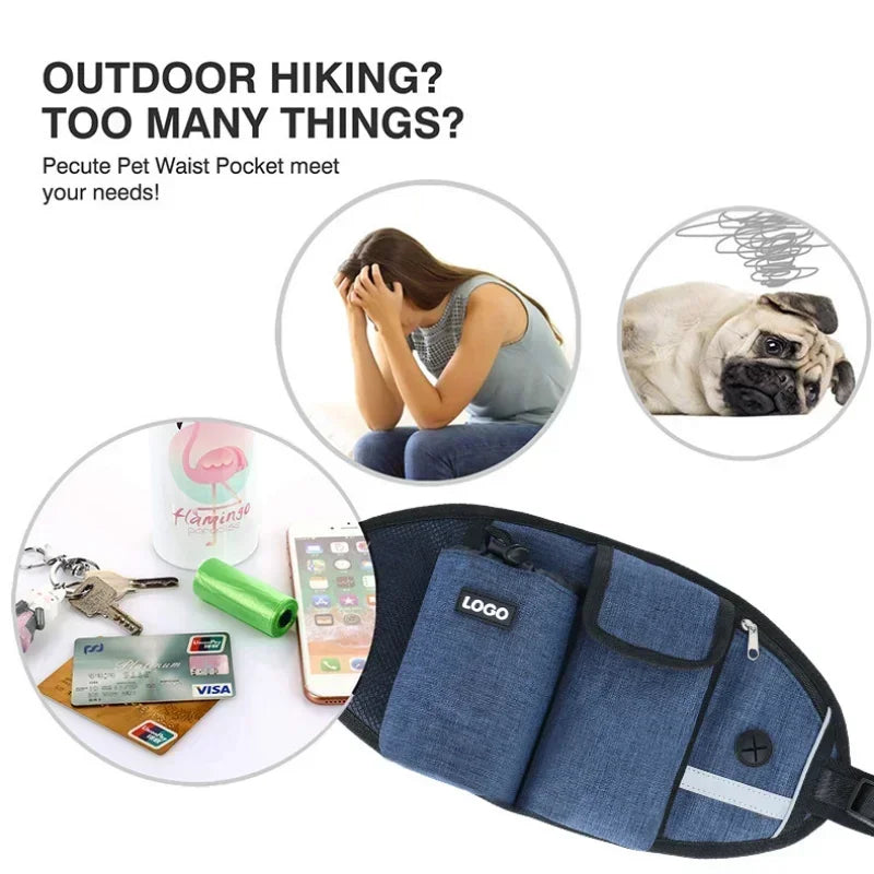 Outdoor Pet Waist Bag