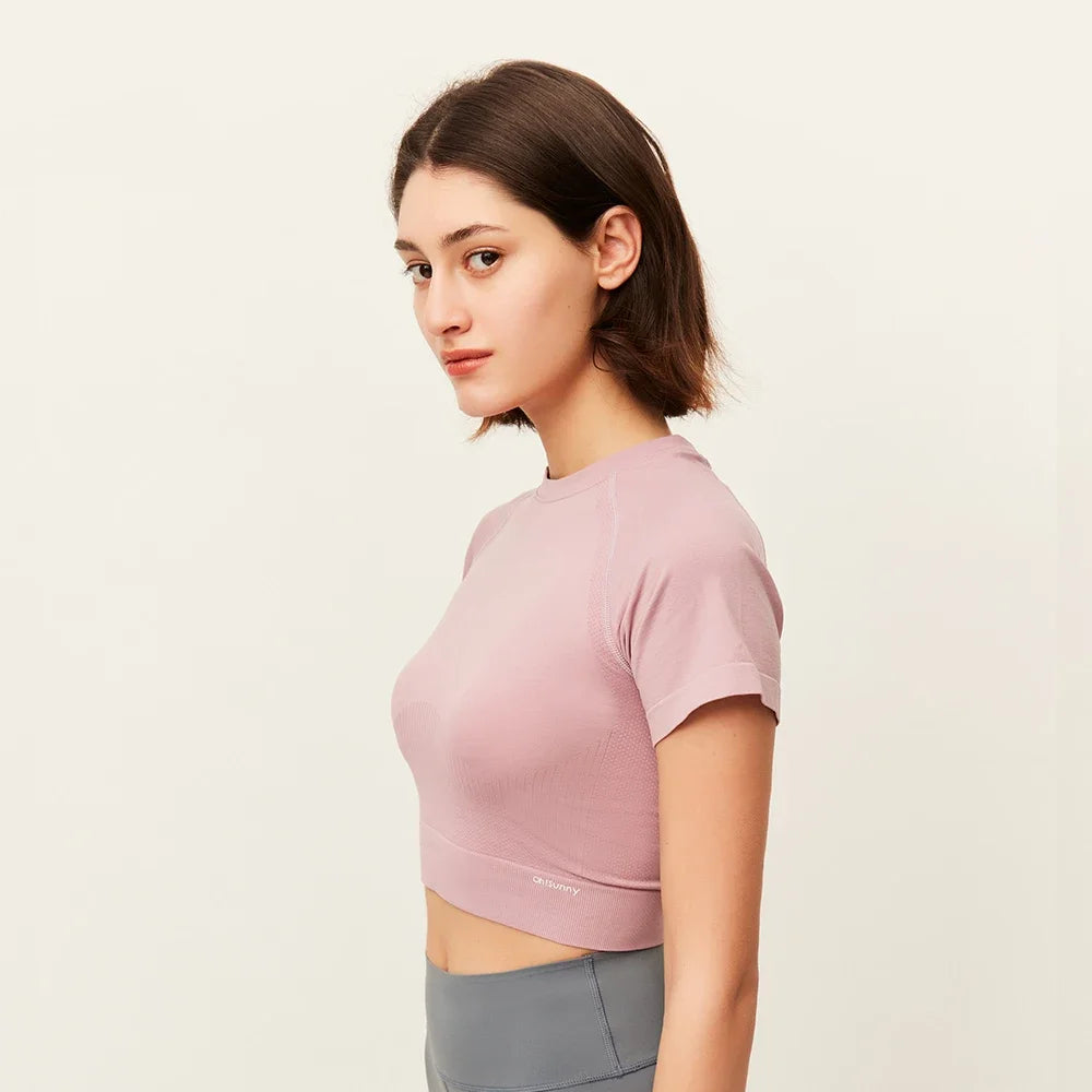 Crop Top Gym T-Shirt