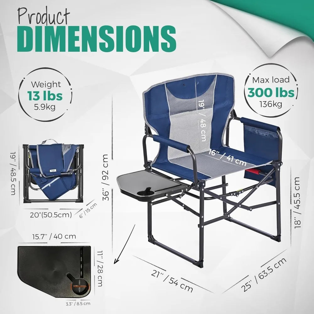 Camping Chair Portable Heavy Duty