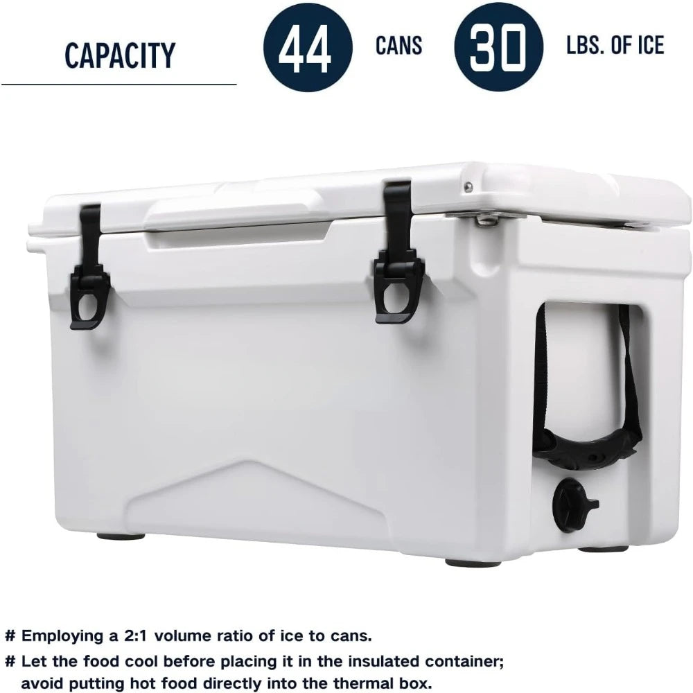 40 Quart Rotomolded Cooler, 5 Days Protale Ice Cooler