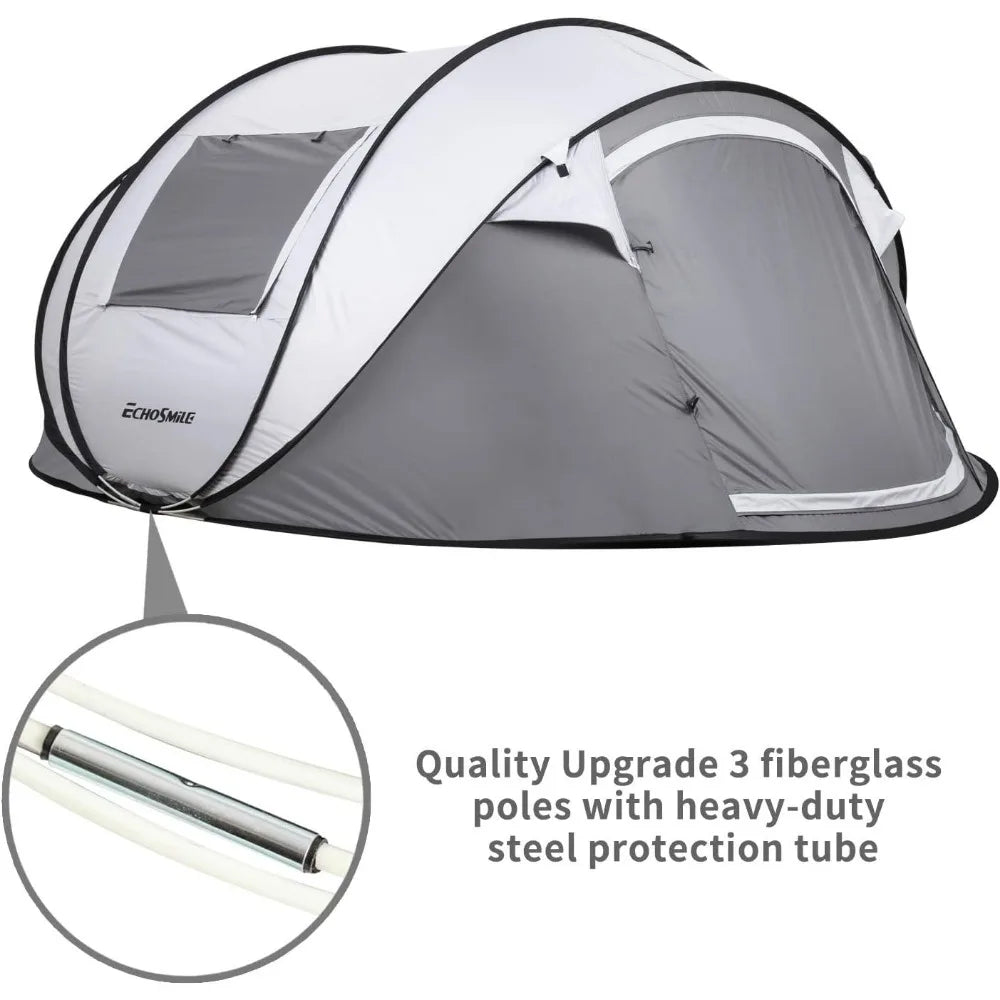 2/4/6/8/10 Person Pop Up Tent, Easy Setup