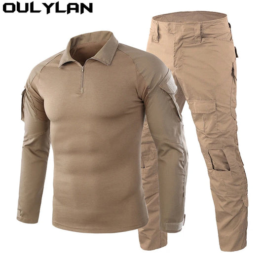 Oulylan Tactical Training Suit Camouflage Hunting