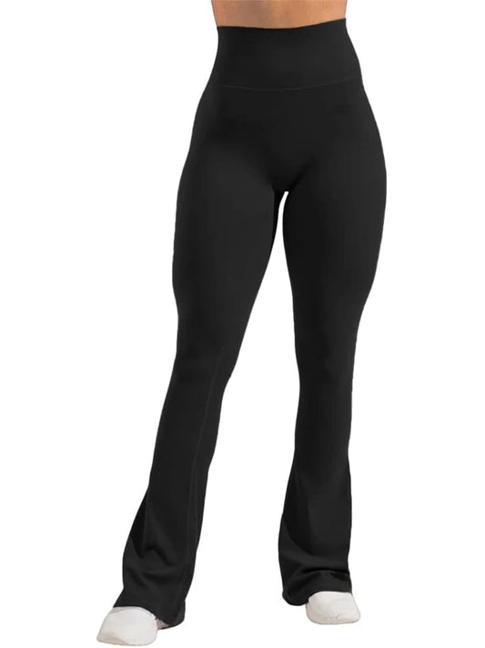 High Waist Flare Athletic Leggings