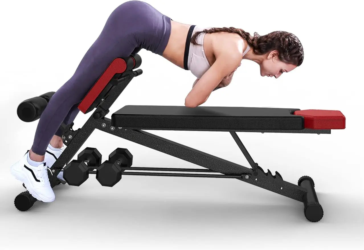 Finer Form Multi-Functional Gym Bench for Full All-in-One Body Workout