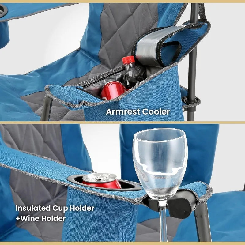 Portable folding chair